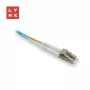 LYNX Duplex-Patchkabel MM, OM3, LC/LC, 50/125µm, 2m