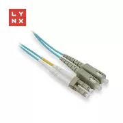 LYNX Duplex-Patchkabel MM, OM3, LC/SC, 50/125µm, 5m