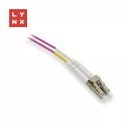LYNX Duplex-Patchkabel MM, OM4, LC/LC, 50/125µm, 2m