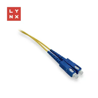 LYNX Duplex-Patchkabel SM, OS2, SC/SC, 9/125µm, 10m LYNX Duplex-Patchkabel SM, OS2, SC/SC, 9/125µm, 10m