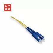 LYNX Duplex-Patchkabel SM, OS2, SC/SC, 9/125µm, 15m