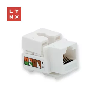 LYNX Keystone UTP Cat5e, 90 St., weiß LYNX Keystone UTP Cat5e, 90 St., weiß