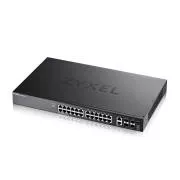 Zyxel XGS2220-30, L3 Access Switch, 24x1G RJ45 2x10mG RJ45, 4x10G SFP  Uplink, inkl. 1 Jahr NebulaFlex Pro