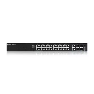 Zyxel XGS2220-30, L3 Access Switch, 24x1G RJ45 2x10mG RJ45, 4x10G SFP Uplink, inkl. 1 Jahr NebulaFlex Pro Zyxel XGS2220-30, L3 Access Switch, 24x1G RJ45 2x10mG RJ45, 4x10G SFP Uplink, inkl. 1 Jahr NebulaFlex Pro