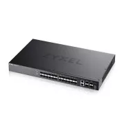 Zyxel XGS2220-30F, L3 Access Switch, 24x1G SFP, 2x10mG RJ45, 4x10G SFP  Uplink, inkl. 1 Jahr NebulaFlex Pro