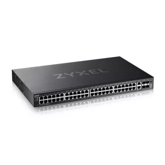 Zyxel XGS2220-54, L3 Access Switch, 48x1G RJ45 2x10mG RJ45, 4x10G SFP Uplink, inkl. 1 Jahr NebulaFlex Pro Zyxel XGS2220-54, L3 Access Switch, 48x1G RJ45 2x10mG RJ45, 4x10G SFP Uplink, inkl. 1 Jahr NebulaFlex Pro