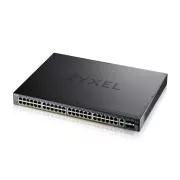 Zyxel XGS2220-54HP, L3 Access Switch, 600W PoE, 40xPoE /10xPoE  , 48x1G RJ45 2x10mG RJ45, 4x10G SFP  Uplink, inkl. 1 J.