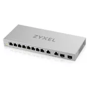 Zyxel XGS1210-12 12-Port Gigabit Webmanaged Switch, 8x Gigabit RJ45, 2x 2, 5GbE RJ45, 2x SFP