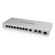Zyxel XGS1250-12 v2, 12-Port Gigabit webmanaged Desktop Switch mit 8 Ports 1G   3-Port MultiGig 1/2.5/5/10G   1-Port SFP