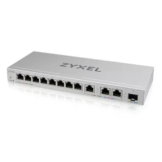 Zyxel XGS1250-12 v2, 12-Port Gigabit webmanaged Desktop Switch mit 8 Ports 1G 3-Port MultiGig 1/2.5/5/10G 1-Port SFP Zyxel XGS1250-12 v2, 12-Port Gigabit webmanaged Desktop Switch mit 8 Ports 1G 3-Port MultiGig 1/2.5/5/10G 1-Port SFP