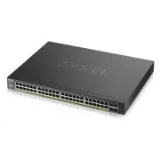 Zyxel XGS1935-52HP, 52 Port Lite-L3 Smart Managed PoE Switch, 48x Gigabit PoE und 4x 10G SFP , Hybrid-Modus