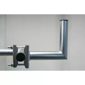 Antennenhalter für Balkon, galvanisches Zink, Länge 20cm Antennenhalter für Balkon, galvanisches Zink, Länge 20cm
