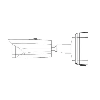 Dahua PFA121-V2, universelle quadratische Kabelbox