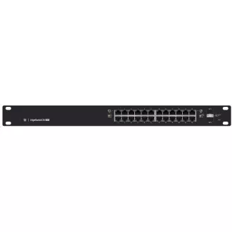 UBNT EdgeSwitch ES-24-250W [26Gbps, 250W, aktiv (802.3af/at) und passiv (24V) PoE, 2xSFP, L2/L3]