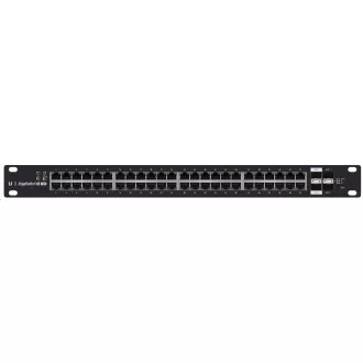 UBNT EdgeSwitch ES-48-500W [70Gbps, 500W, aktiv (802.3af/at) und passiv (24V) PoE, 2xSFP, 2xSFP , L2/L3]