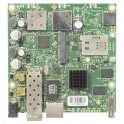 MikroTik RouterBOARD RB922UAGS-5HPacD, 720MHz CPU, 128MB RAM, 1x LAN, 1x SFP Steckplatz, 1xminiPCIe Steckplatz   SIM, inkl.L4