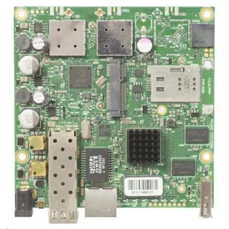 MikroTik RouterBOARD RB922UAGS-5HPacD, 720MHz CPU, 128MB RAM, 1x LAN, 1x SFP Steckplatz, 1xminiPCIe Steckplatz   SIM, inkl.L4