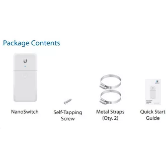 UBNT NanoSwitch [4x Gigabit, passiv PoE durchgeschleift]