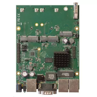 MikroTik RouterBOARD RBM33G, Dual-Core 880MHz, 256MB DDR3, 3x GLAN, 2x mini-PCIe, 2xSIM-Slot, 1xM.2, USB, RS232, inkl. L4 MikroTik RouterBOARD RBM33G, Dual-Core 880MHz, 256MB DDR3, 3x GLAN, 2x mini-PCIe, 2xSIM-Slot, 1xM.2, USB, RS232, inkl. L4