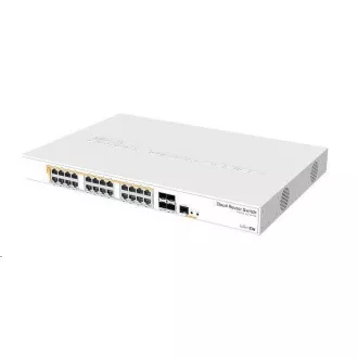 MikroTik Cloud Router Switch CRS328-24P-4S RM, 800MHz CPU, 512MB RAM, 24xLAN, 4xSFP Steckplatz, inkl. L5 MikroTik Cloud Router Switch CRS328-24P-4S RM, 800MHz CPU, 512MB RAM, 24xLAN, 4xSFP Steckplatz, inkl. L5