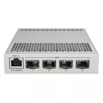 MikroTik Cloud Router Switch CRS305-1G-4S IN, Dual Boot (SwitchOS, RouterOS), 800MHz, 512MB RAM, 4xSFP , inkl.L5 MikroTik Cloud Router Switch CRS305-1G-4S IN, Dual Boot (SwitchOS, RouterOS), 800MHz, 512MB RAM, 4xSFP , inkl.L5