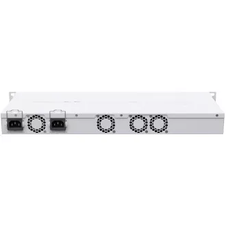 MikroTik Cloud Router Switch CRS312-4C 8XG-RM, 650MHz CPU, 64MB, 1xGLAN, 8x10G, 4x10G Combo, Steckplatz, inkl. L5 MikroTik Cloud Router Switch CRS312-4C 8XG-RM, 650MHz CPU, 64MB, 1xGLAN, 8x10G, 4x10G Combo, Steckplatz, inkl. L5