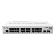 MikroTik Cloud Router Switch CRS326-24G-2S IN, 800MHz CPU, 512MB RAM, 24xLAN, 2x SFP , inkl. L5 Lizenz
