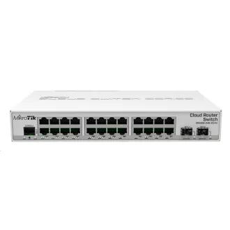 MikroTik Cloud Router Switch CRS326-24G-2S IN, 800MHz CPU, 512MB RAM, 24xLAN, 2x SFP , inkl. L5 Lizenz MikroTik Cloud Router Switch CRS326-24G-2S IN, 800MHz CPU, 512MB RAM, 24xLAN, 2x SFP , inkl. L5 Lizenz