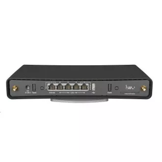 MikroTik RBD53iG-5HacD2HnD, hAP ac3, 716MHz CPU, 256MB RAM, USB, 5x LAN, Wi-Fi 2, 4GHz   5 GHz, PoE, inkl. L4
