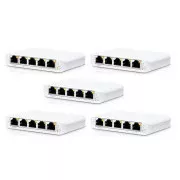 UBNT UniFi Switch USW-Flex-Mini-5, 5er-Pack [5xGigabit, 1xPoE In]