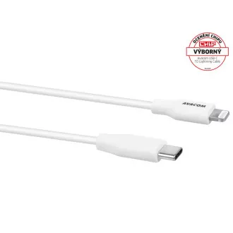 AVACOM MFIC-120W USB-C Kabel - Lightning, MFi-Zertifizierung, 120cm, weiß