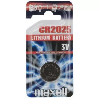 AVACOM Knopfbatterie CR2025 Maxell Lithium 1 Stück Blister