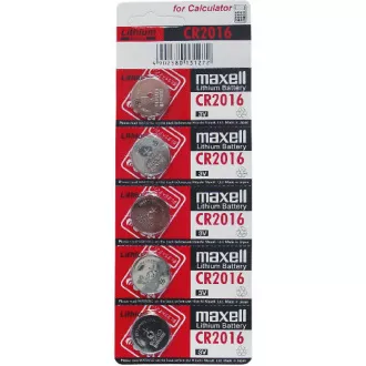 AVACOM Knopfbatterie CR2016 Maxell Lithium 1 Stück Blister