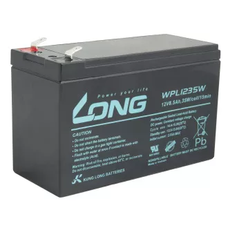 LONG Batterie 12V 8, 5Ah F2 HighRate LongLife 9 Jahre (WPL1235W) LONG Batterie 12V 8, 5Ah F2 HighRate LongLife 9 Jahre (WPL1235W)