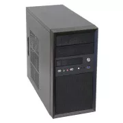 CHIEFTEC Mesh Serie/uATX, CT-01B, 350W, Schwarz, USB 3.0