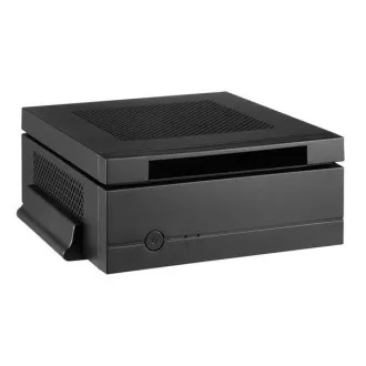 CHIEFTEC Compact Series/mini ITX Gehäuse, IX-01B-OP, Schwarz, ohne Netzteil CHIEFTEC Compact Series/mini ITX Gehäuse, IX-01B-OP, Schwarz, ohne Netzteil