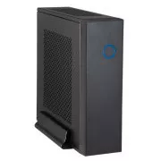 CHIEFTEC Compact Series/mini ITX Gehäuse, IX-03B, Schwarz, Alu, 85W Netzteil CDP-085ITX