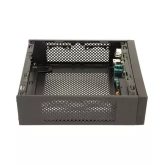 CHIEFTEC Compact Series/mini ITX Gehäuse, IX-03B, Schwarz, Alu, 85W Netzteil CDP-085ITX CHIEFTEC Compact Series/mini ITX Gehäuse, IX-03B, Schwarz, Alu, 85W Netzteil CDP-085ITX