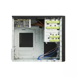 CHIEFTEC Mesh Series/Minitower Gehäuse, XT-01B-OP, Schwarz, USB 3.0, ohne Netzteil