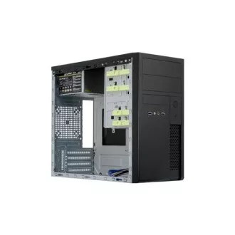 CHIEFTEC Mesh Series/Minitower Gehäuse, XT-01B-OP, Schwarz, USB 3.0, ohne Netzteil