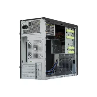 CHIEFTEC Mesh Series/Minitower Gehäuse, XT-01B-OP, Schwarz, USB 3.0, ohne Netzteil
