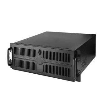CHIEFTEC Rackmount 4U ATX/mATX, UNC-409S-B, 400W PSF-400B, schwarz