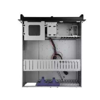 CHIEFTEC Rackmount 4U ATX/mATX, UNC-409S-B, 400W PSF-400B, schwarz