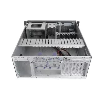 CHIEFTEC Rackmount 4U ATX/mATX, UNC-409S-B, 400W PSF-400B, schwarz