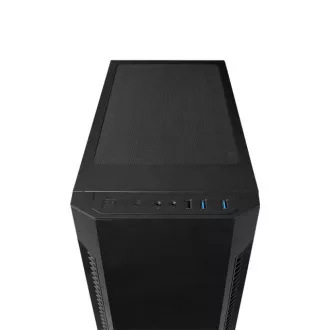 CHIEFTEC Gehäuse AS-01B-OP, mini-ITX, Schwarz, ohne Netzteil