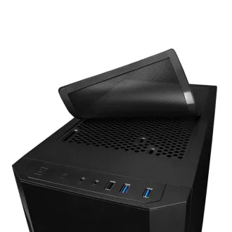 CHIEFTEC Gehäuse AS-01B-OP, mini-ITX, Schwarz, ohne Netzteil