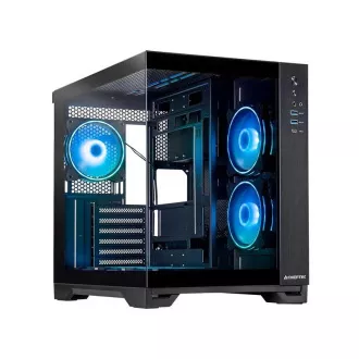 CHIEFTEC VISIO Gehäuse, ATX, 1x USB-C 3.2, 2x USB 3.0, 6x 120mm ARGB Lüfter, schwarz CHIEFTEC VISIO Gehäuse, ATX, 1x USB-C 3.2, 2x USB 3.0, 6x 120mm ARGB Lüfter, schwarz