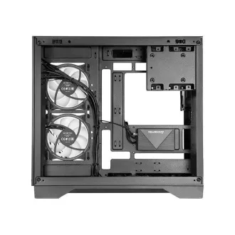 CHIEFTEC VISIO Gehäuse, ATX, 1x USB-C 3.2, 2x USB 3.0, 6x 120mm ARGB Lüfter, schwarz CHIEFTEC VISIO Gehäuse, ATX, 1x USB-C 3.2, 2x USB 3.0, 6x 120mm ARGB Lüfter, schwarz