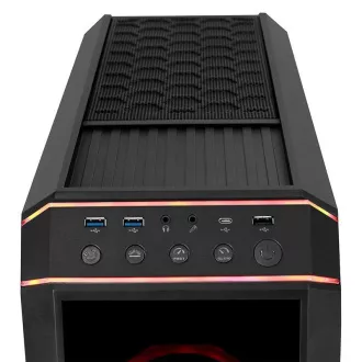 CHIEFTEC Gehäuse STALLION II, ATX, 1x USB-C 3.2, 2x USB 3.1, 1x USB 2.0, 4x 120mm RGB Lüfter, schwarz CHIEFTEC Gehäuse STALLION II, ATX, 1x USB-C 3.2, 2x USB 3.1, 1x USB 2.0, 4x 120mm RGB Lüfter, schwarz