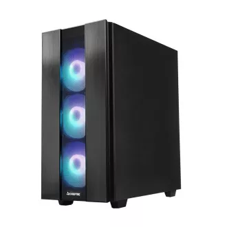 CHIEFTEC HUNTER 2 Gehäuse, ATX, 1x USB-C, 1x USB 3.1, 4x 120mm ARGB Lüfter, ARGB Hub, schwarz CHIEFTEC HUNTER 2 Gehäuse, ATX, 1x USB-C, 1x USB 3.1, 4x 120mm ARGB Lüfter, ARGB Hub, schwarz